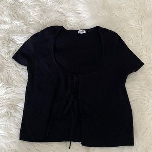 Garage Short-Sleeve Cardigan